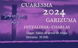 Read more about the article 2024ko Garizuma hitzaldiak